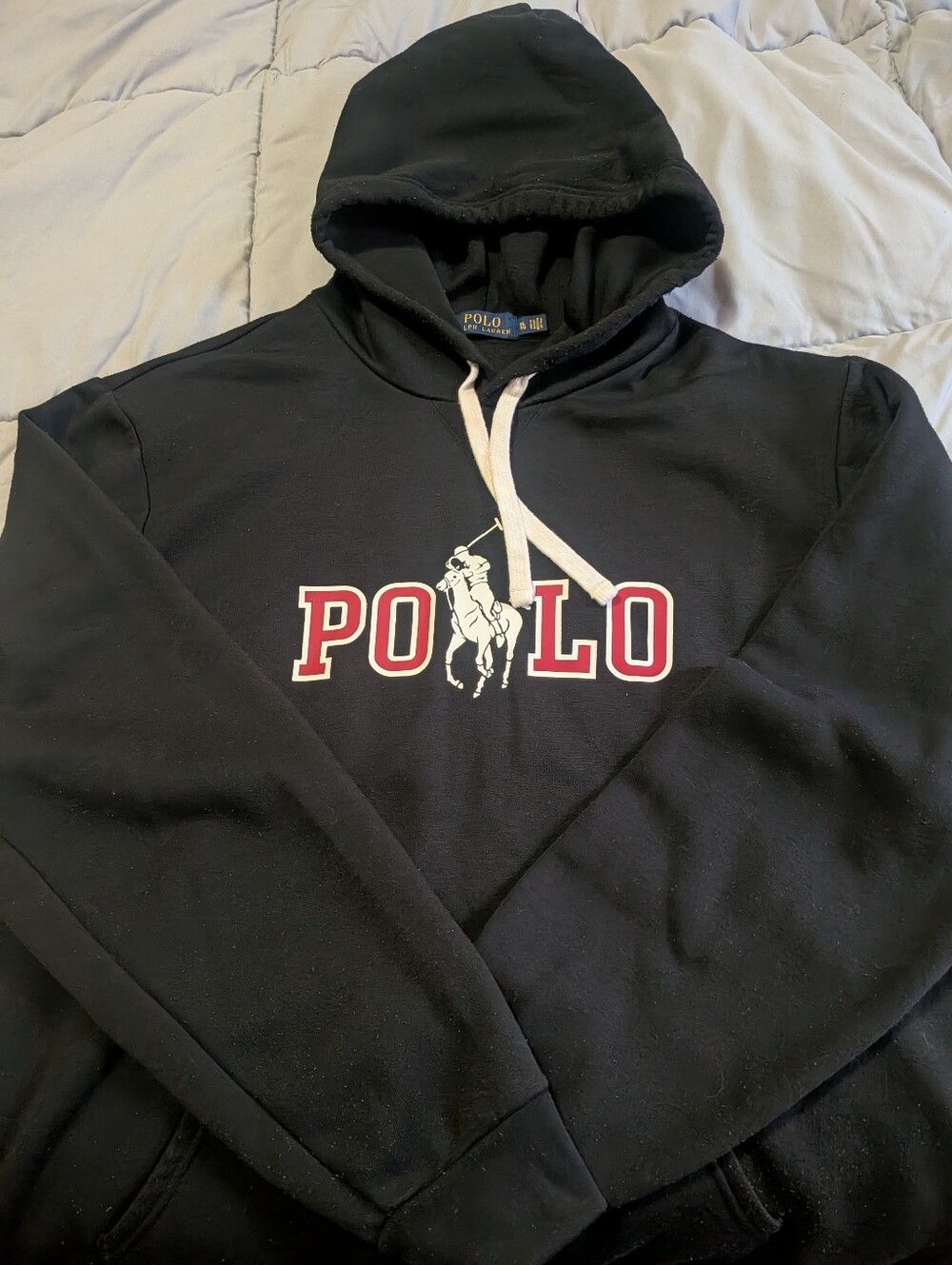 Polo by Ralph Lauren Men’s Black Logo Hoodie